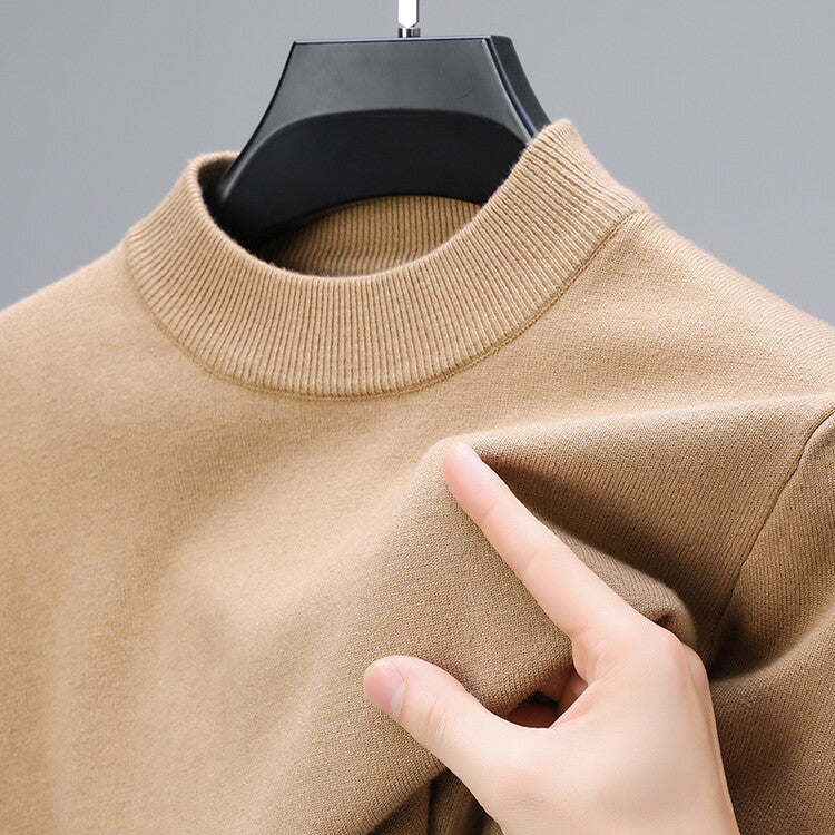 Męski sweter z okrągłym dekoltem | Casual