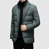Męska Kurtka Puchowa Blazer | Formalny Styl Zimowy
