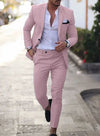 Męski Garnitur Dwuczęściowy | Slim Fit