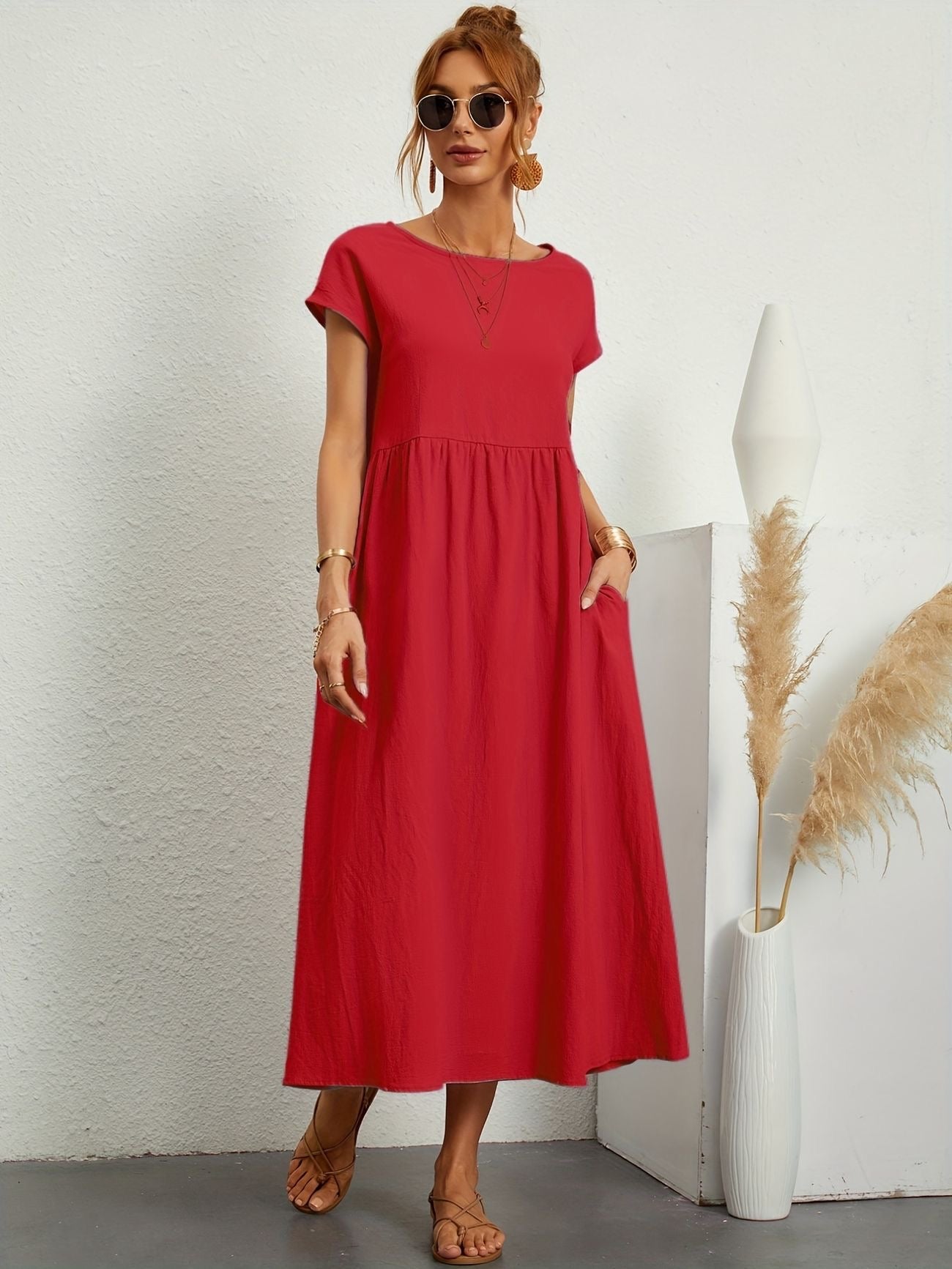 Women's Summer Casual Dress | Maxi