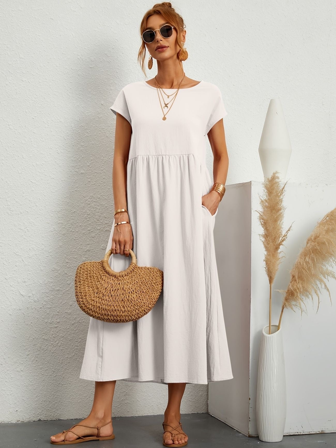 Women's Summer Casual Dress | Maxi