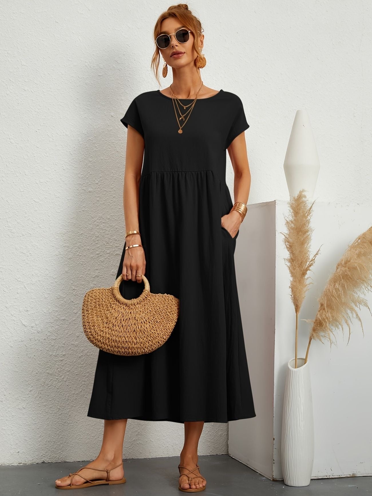 Women's Summer Casual Dress | Maxi