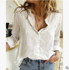 Koszula Kobieca z Wzorem na Guziki | Casual Fit