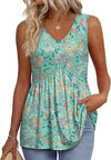 Women's V-Neck Top | Sleeveless