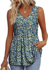 Women's V-Neck Top | Sleeveless