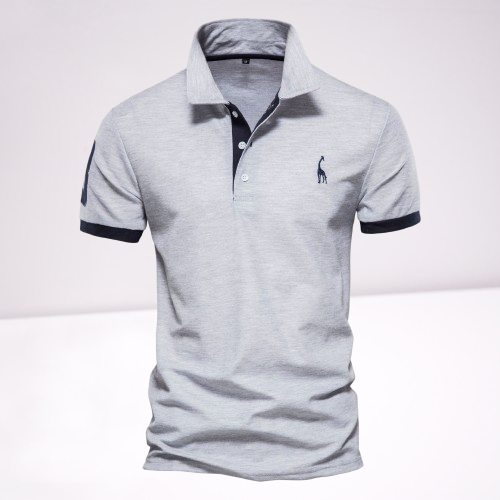 Męska koszulka polo z klasycznym kołnierzykiem | Slim Fit