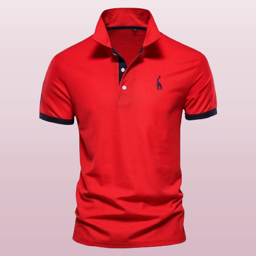 Męska koszulka polo z klasycznym kołnierzykiem | Slim Fit