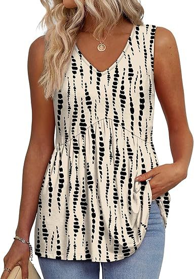 Women's V-Neck Top | Sleeveless