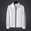 Męska Kurtka Z Zippem | Slim Fit z Paskami
