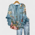  Blue floral