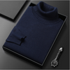 Męski Golf Slim Fit | Ciepła Dzianina