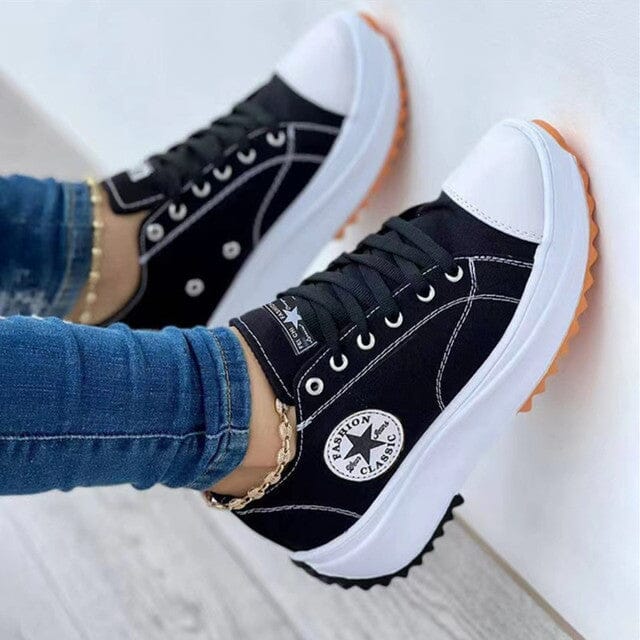 Damskie Sneakersy na Platformie | Casual