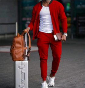 Męski Dwu Częściowy Dres | Styl Casual