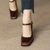 Damskie Obcasy Mary Jane | Vintage