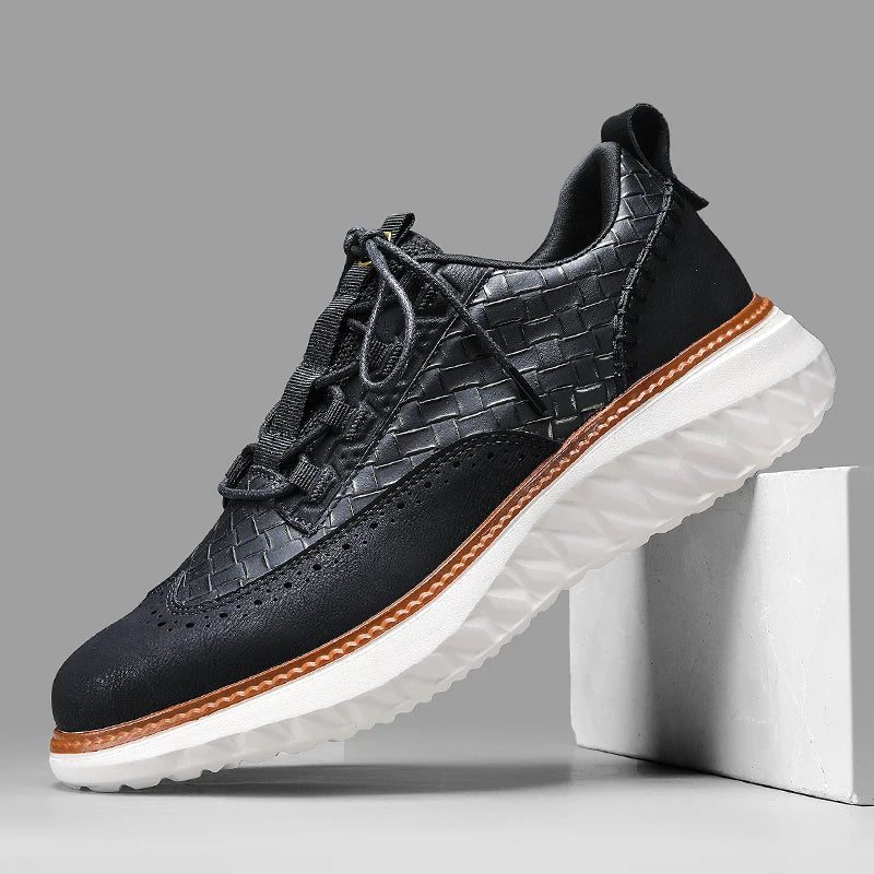 Men's Textured Shoes | Lace-Up