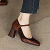 Damskie Obcasy Mary Jane | Vintage