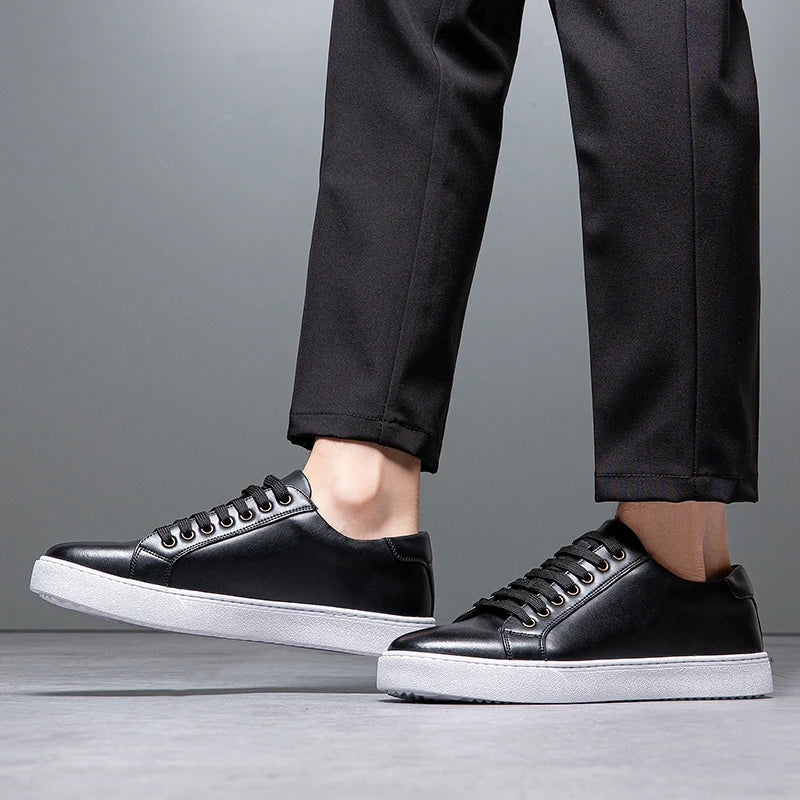 Męskie Sneakersy z Sznurowadłami | Niskie