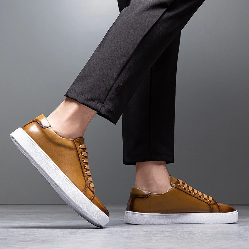 Męskie Sneakersy z Sznurowadłami | Niskie