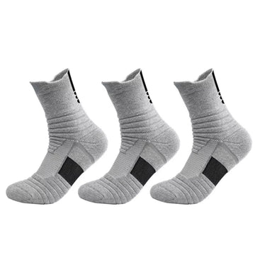 3 pairs – long gray