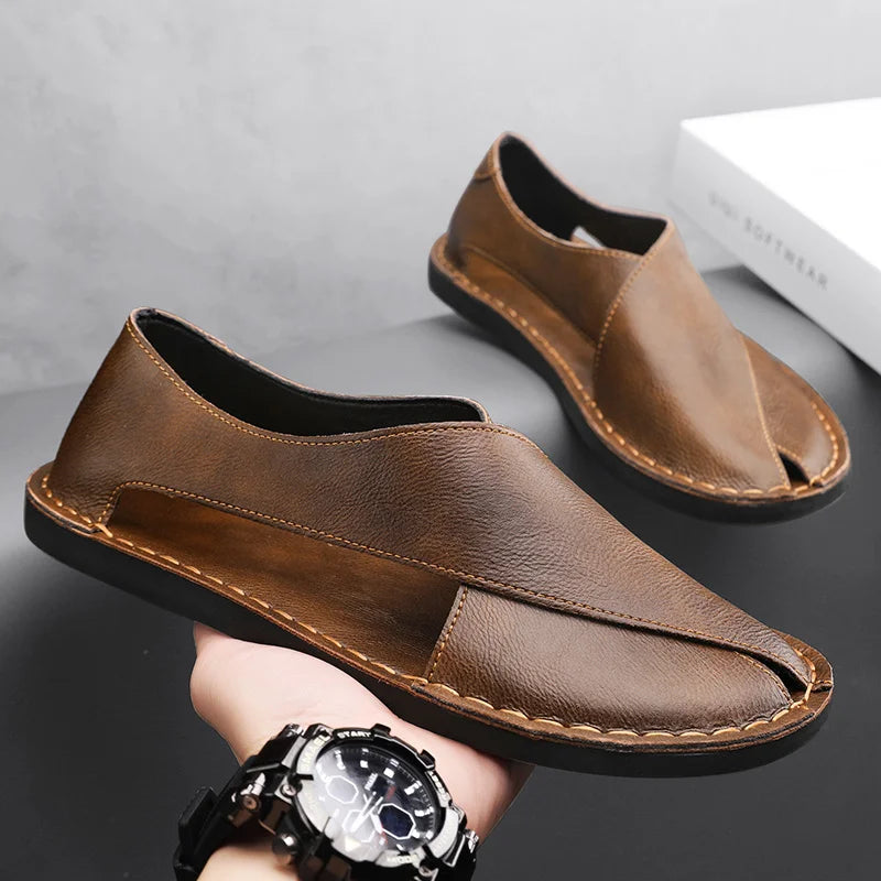 Men's Open-Toe Sandals | Slip-On