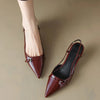 Damskie Eleganckie Obcasy Slingback | Eleganckie