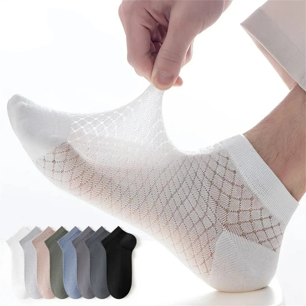 Unisex prodyšné kotníkové ponožky | 5 párů