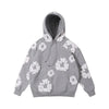 Unisex Bluza z Kwiatowym Wzorem | Luźny Krój