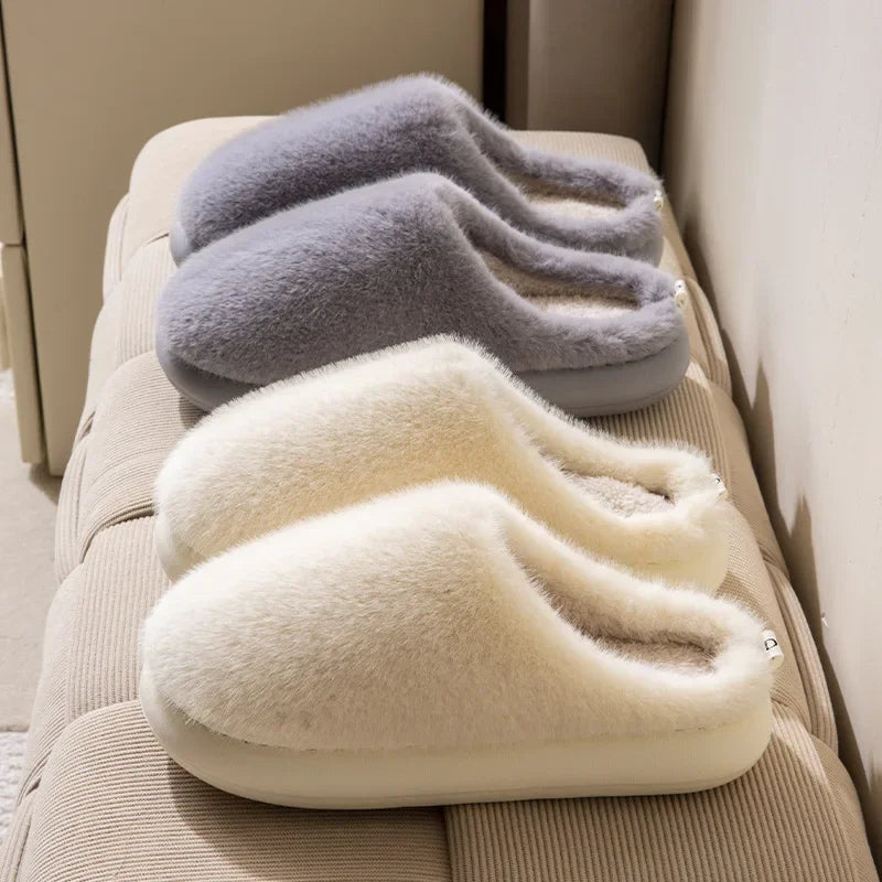 Damska Kapcie Domowe | Gruba Podeszwa