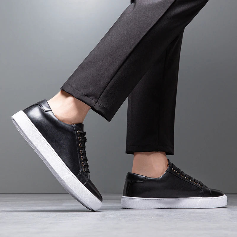 Męskie Sneakersy z Sznurowadłami | Niskie