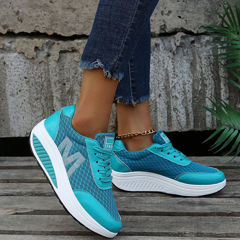 Damskie Ortopedyczne Sneakersy Platformowe | Codzienne