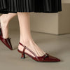 Damskie Eleganckie Obcasy Slingback | Eleganckie