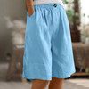 Dámské široké culotte šortky | Midi