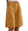 Dámské široké culotte šortky | Midi