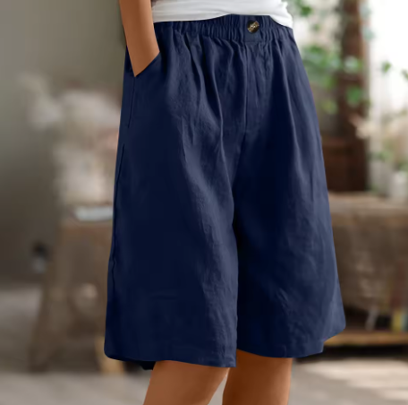 Dámské široké culotte šortky | Midi