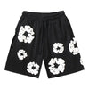 Unisex Letnie Spodenki Z Nadrukiem | Ściągacz