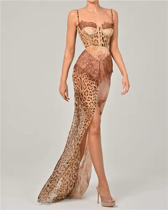 Women's Lace Evening Dress | Maxi