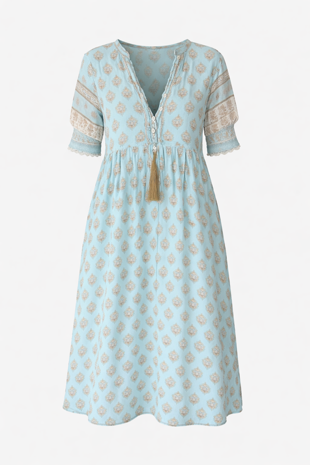 Damska Sukienka Letnia Boho | Midi