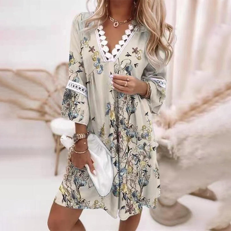 Women's Embroidered Summer Dress | Mini