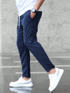 Męskie Spodnie Slim Fit z Elastycznym Materiałem | Styl Casual Elegancki