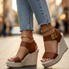 Women's Platform Wedge Sandals | Open Toes
