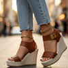 Women's Platform Wedge Sandals | Open Toes