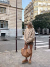 Torebka Damska Zabytkowy Ponadgabarytowy | Minimalistyczna