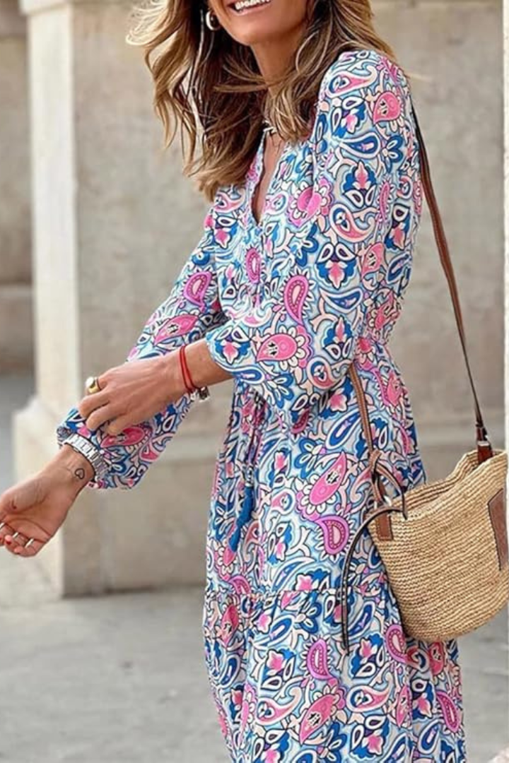 Dámské boho letní šaty | Maxi