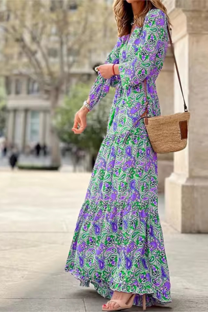 Dámské boho letní šaty | Maxi