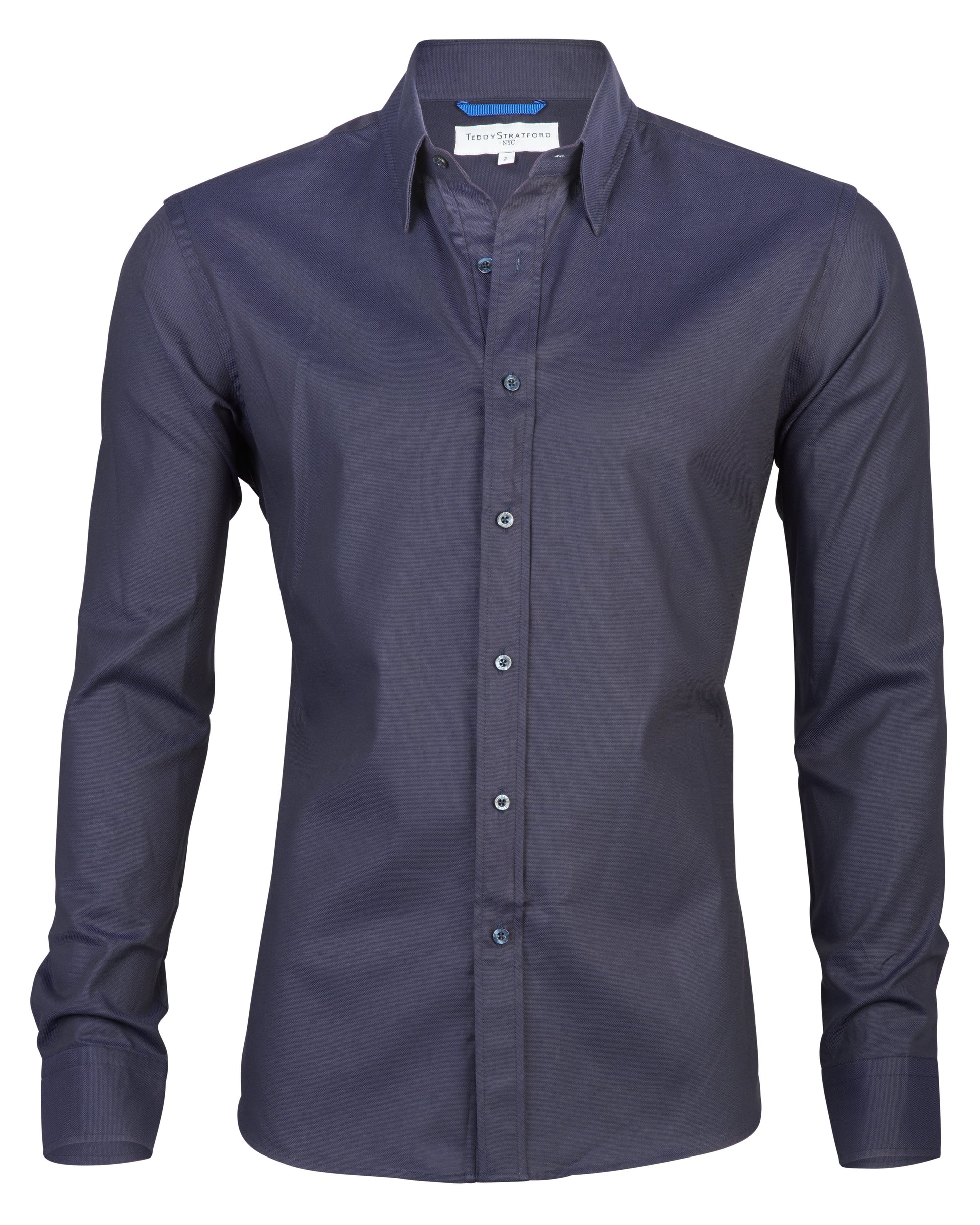 Męska Koszula Z Guzikami | Slim Fit