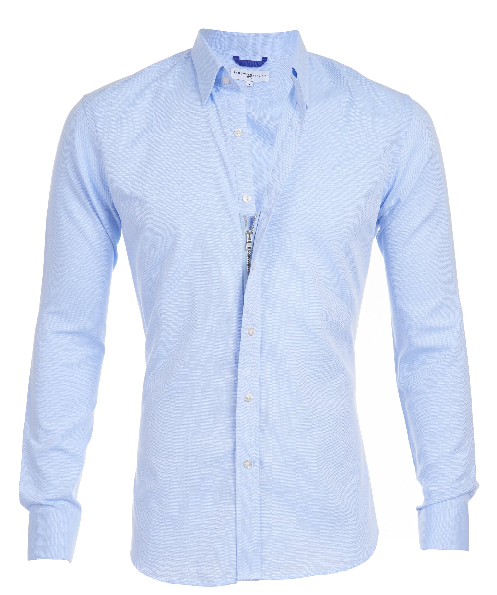 Męska Koszula Z Guzikami | Slim Fit