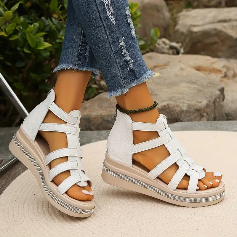 Women's Orthopedic Platform Sandals | Straps
