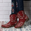 Kozaki damskie kowbojskie | Haft w stylu western