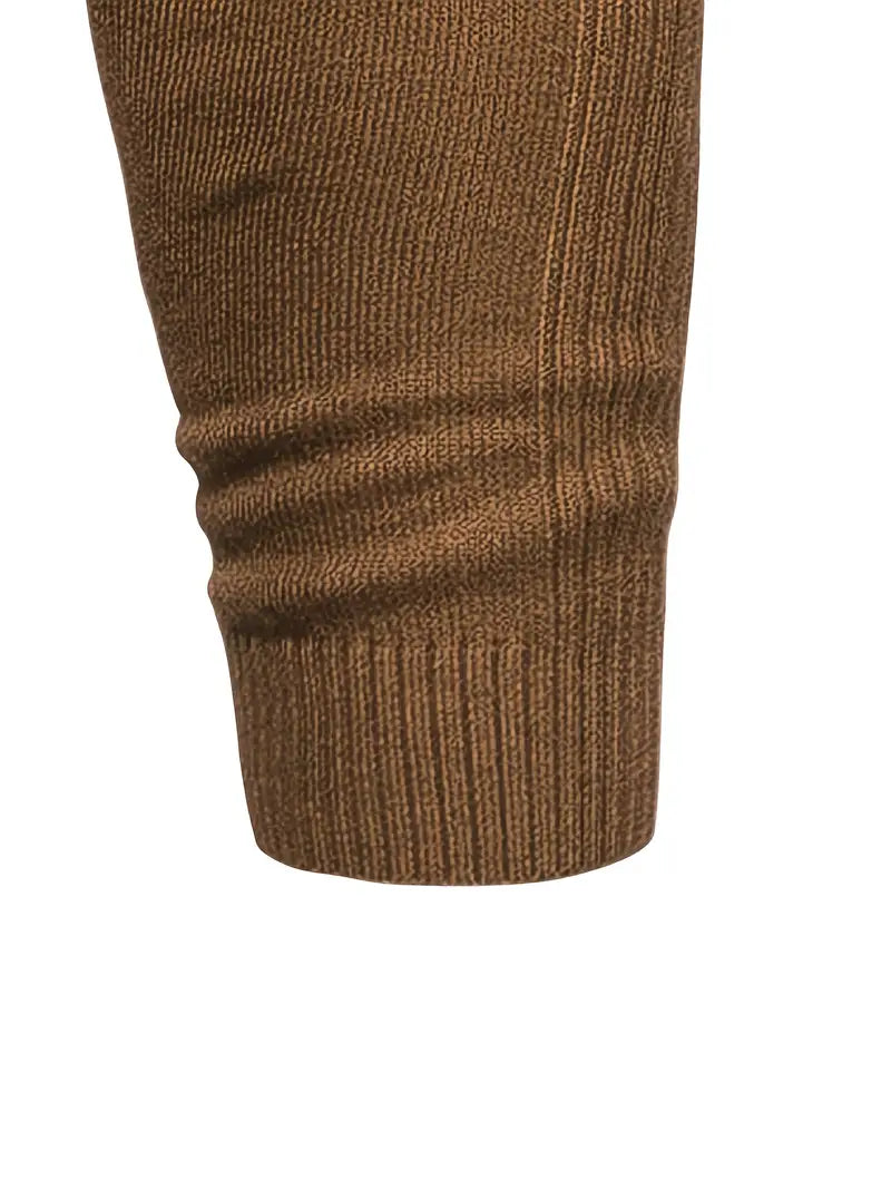 Męski Sweter z Golfem | Slim Fit