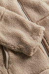 Damska Kurtka Teddy na Zamek | Casualowa Odzież Zimowa